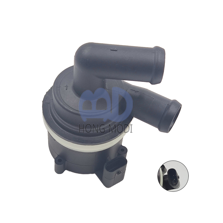 X AUTOHAUX Auxiliary Coolant Water Pump 5N0965561A Engine Water Pump Replacement Parts for Volkswagen Golf PLUS 2005-2013