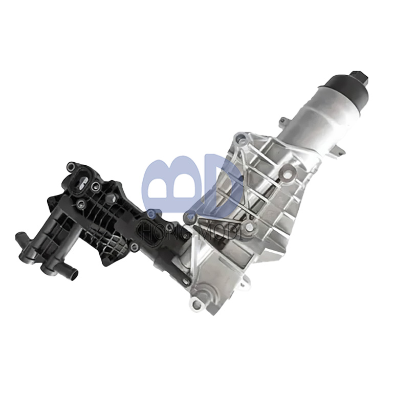 A6261800011 Engine Oil Filter Cooling Assembly, compatible with Mercedes-Benz C200 D 1.6 DCI W205 oil cooler 6261800011 152085078R, JIE68MALL