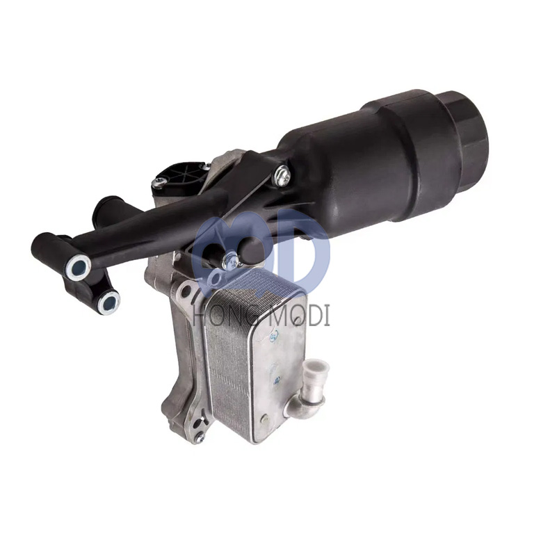 Mercedes-Benz Engine Oil Filter Cooling Housing Assembly Oil Cooler 6511801210