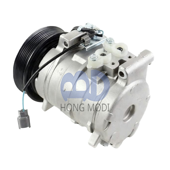 Automotive air conditioning compressor cooling pump 10S17C with PV6 pulley, suitable for HONDA ODYSSEY 2.4L, part numbers 447220-4863 and 38810-RAA-A01, CMP1666