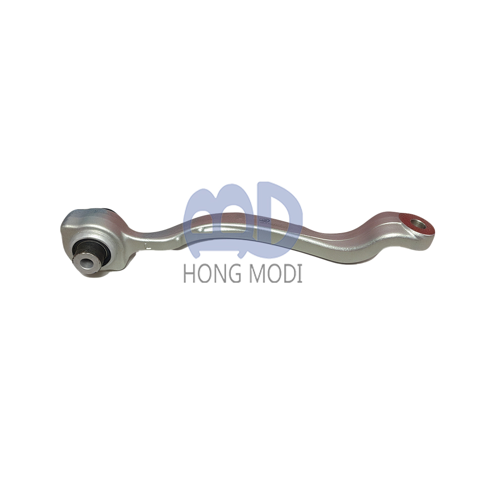 Front lower suspension control arm, compatible with Mercedes-Benz E-Class W212 and S212 rear-wheel-drive models, part numbers 2123302911 and 2123303011.
