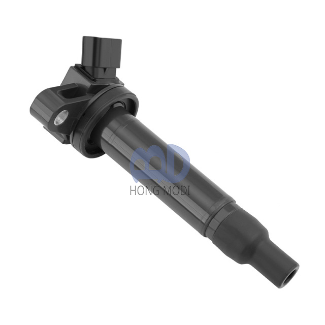 Eight ignition coils (9091902249) suitable for Toyota Tundra, Sequoia, Lexus GS430, and LX570 4.3/4.7L engines.